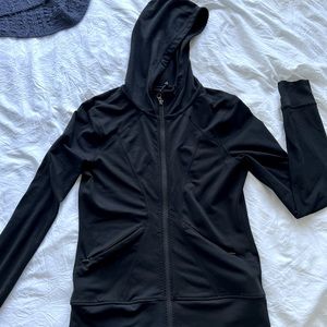 Black Zella Zip Up Jacket size M